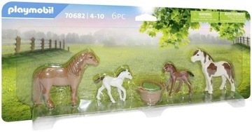 Playmobil Country Kucyki ze źrebakami 70682