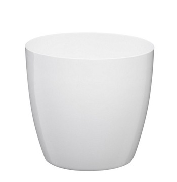 Doniczka AGA 20 cm biała