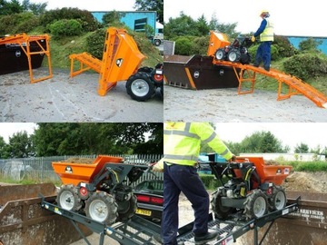 BELLE MINIDUMPER TRANSPORTER 4X4 ПОДЪЕМНЫЕ КОЛЕСА
