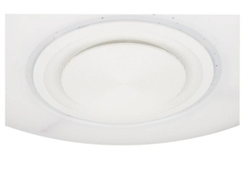 LAMPA SUFITOWA RGB Z GŁOŚNIKIEM BLUETOOTH LED 60W Z PILOTEM APLIKACJA APP