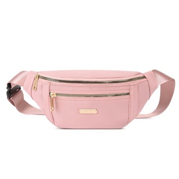 Damska saszetka biodrowa Fanny Pack Travel, zielona