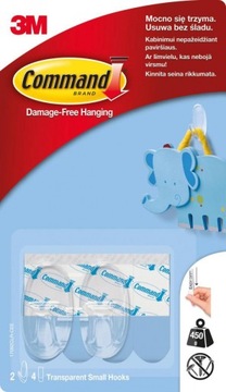 COMMAND HAKI WIELOKROTNEGO UZYTKU MALE 2SZT