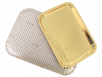 PODKŁAD TACA ELITE ZŁOTA 27X35CM 1SZT, SUPER PAK