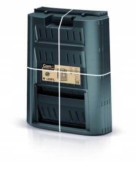 Комбустер 220 литров черный SOLID DURABLE