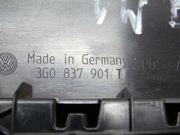 LIŠTA SVISLÁ DVEŘE 3G0837901T VW PASSAT B8 3G LEVÝ PŘEDNÍ ORIGINÁLNÍ