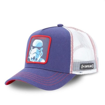 Czapka z daszkiem Capslab STAR WARS STORMTROOPER Trucker