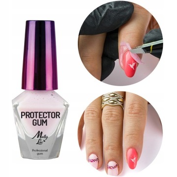 Molly Lac PROTECTOR GUM защитная резинка для кутикулы