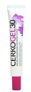 CERKOGEL 30% Żel keratolityczny do skóry głowy 50g