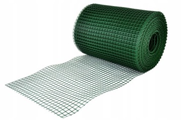 Siatka Plastikowa Zielona 40cm 50m Rabatowa 0,4m