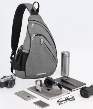 Сумка для рюкзака в почках для одного плеча паруса муниципального поперечного тела