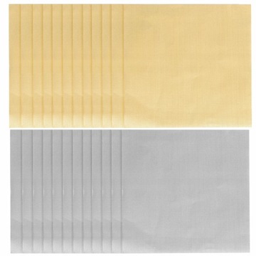 Papierki do cukierków Złota folia 200 arkuszy