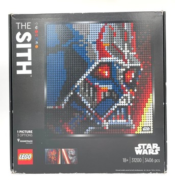 LEGO 31200 Art Gwiezdne Wojny - Sith USZKODZONE OPAKOWANIE