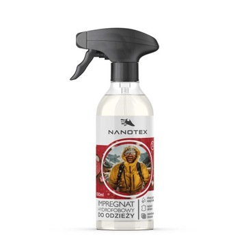 NanoTex impregnat hydrofobowy do odzieży 500ml