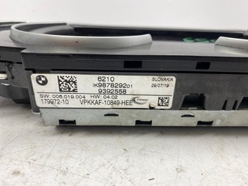BMW 5 G30 7 G11 6 G32 PŘÍSTROJOVÁ DESKA BUDÍK 9392558