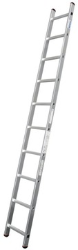Drabina aluminiowa przystawna ze szczeblami 10 Krause Corda 010100 mocna