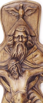 Барельефная фигурка Крест Святой Троицы.