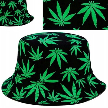 KAPELUSZ BUCKET HAT CZAPKA DWUSTRONNY KOLORY 2w1
