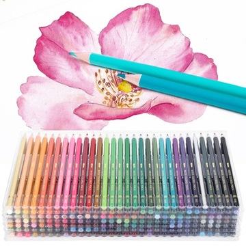 Набор из 210 цветных карандашей Водорастворимый стержень 210 05