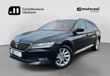 Skoda Superb III Kombi 1.5 TSI ACT 150KM 2018 Skoda Superb Ambition Pakiet Comfort, FV 23, Tempomat, Podgrzewana szyba,