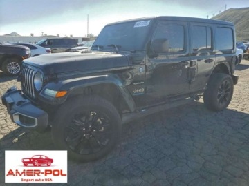 Jeep Wrangler IV 2021 Jeep Wrangler 2021 JEEP WRANGLER UNLIMITED SAHARA 4XE 2.0 Hybryda 375KM