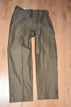 TROUSERS FIELD COTTON O.D. WW2 M43 SPODNIE US ARMY