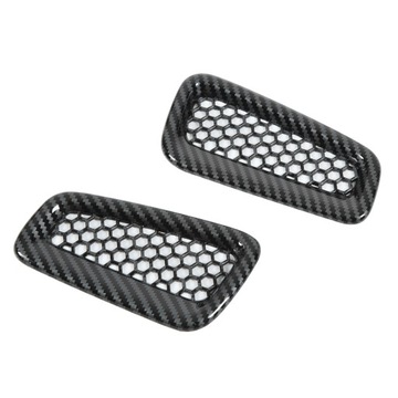2 шт. Крышка бокового вентиляционного отверстия приборной панели из углеродного волокна