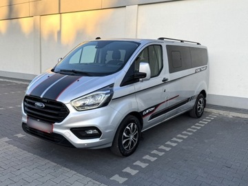 Ford Transit Custom I 2021 Ford Transit Custom 2.0 170KM Rok 2021 8 osobowy FV23 Salon PL Zadbany Su