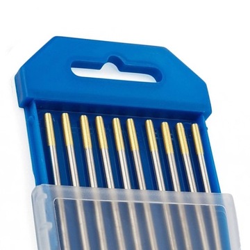 Styl WL15-złoty kolor 1,6 mm Elektrody spawalnicze WL20