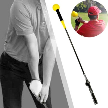 Тренер по гольфу, подарки для мужчин и женщин, разминка для гольфа желтого цвета, 48 дюймов