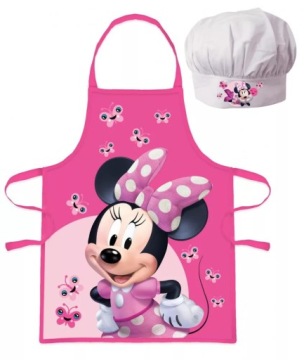 Фартух дівчачий з шапкою кулінарною Minnie Mouse - Disney - Delicious