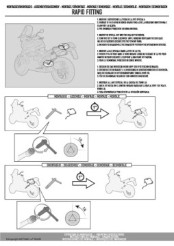 Боковая рамка корпуса Givi Honda NC750X (21-23)