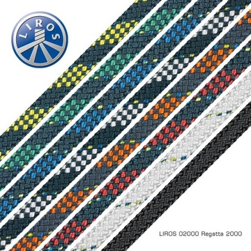 Веревка DYNEEMA LIROS Regatta 2000 2 мм x 2 метра / желтый