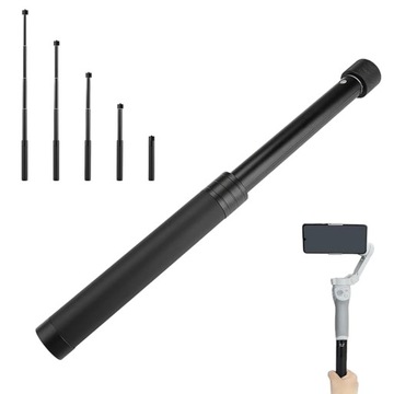 Удлинитель для селфи, стабилизатор, ручной карданный телескопический удлинитель 73 см