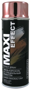 Maxi LAKIER SPRAY FARBA CHROM efekt MIEDZIANY