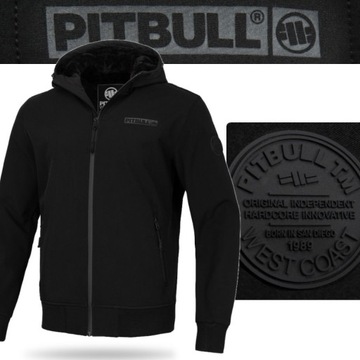 KURTKA MĘSKA ZIMOWA SOFTSHELL PIT BULL WEST COAST