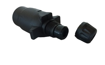 Пластиковый штекер 7/12 В, ВИТЫЕ КОНТАКТЫ