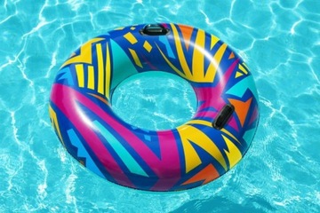 НАДУВНОЕ КОЛЬЦО ДЛЯ ВОДНОГО КОЛЕСА, БОЛЬШОЕ BESTWAY PONTOO 107 СМ