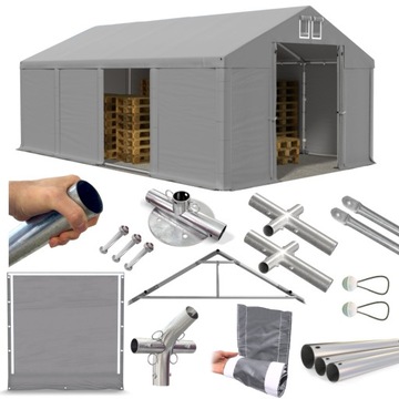 Namiot Przemysłowy 6x8m Rolnicze DAS 560 W