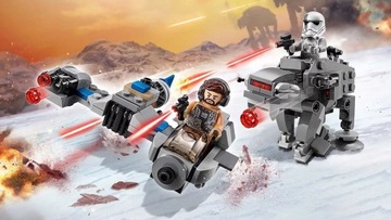LEGO Star Wars 75195 — Лыжный спидер против шагающей машины Первого порядка