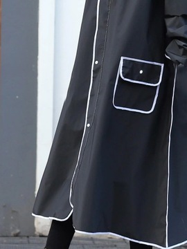 Длинный плащ для всего тела, защищенный от дождя, электрический велосипед, одиночный женский