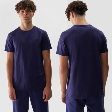 МУЖСКАЯ СПОРТИВНАЯ ФУТБОЛКА 4F ИЗ ХЛОПКА SS24