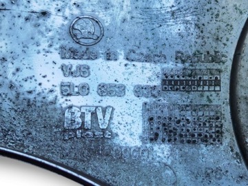 LIŠTA KAPOTY SKODA YETI 2011 5L0853633