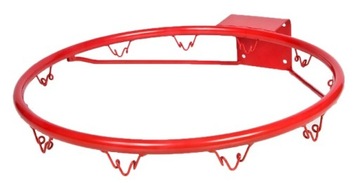 Профессиональное баскетбольное кольцо 43см красное + баскетбольная сетка