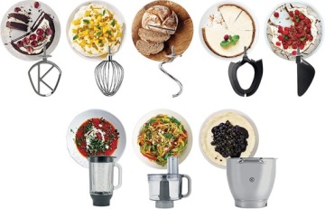 Планетарный кухонный комбайн Kenwood KVL8361S Chef XL + насадки 1700Вт