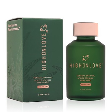 HIGHONLOVE CBD EKSKLUZYWNY OLEJEK DO CIAŁA KĄPIELI