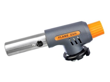 ТЕПЛОВАЯ ГОРЕЛКА, ПАЯЛОК + 4 ГАЗОВЫХ КАРТРИДЖА