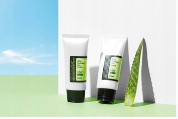 СOSRX Успокаивающий солнцезащитный крем с алоэ SPF 50+ PA+++, 50 мл