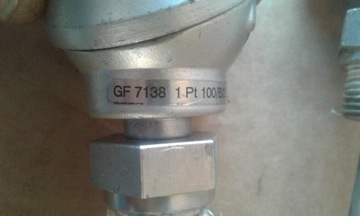 CZUJNIK TEMPERATURY GF 7138 PT-100 600 STOPNI