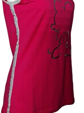 Megi top Mickey pudrowy róż L/XL