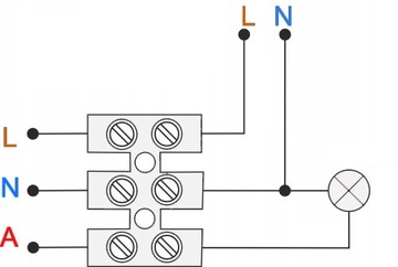 Датчик движения и сумерек для улицы Белый KOBI